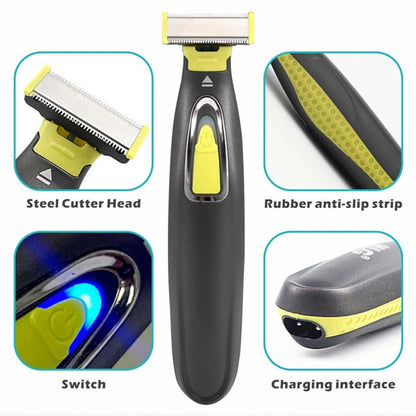 "Aquaglide" Replaceable Electric Waterproof Razor